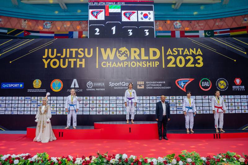 UAE crowned champions of Jiu-Jitsu Youth World Championship for