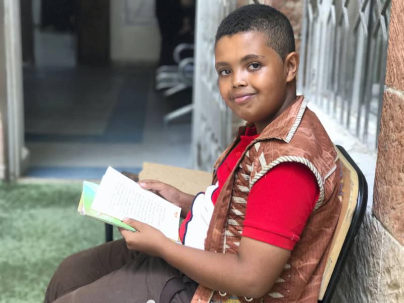 ���When I���m in the classroom I feel safe.���Josef, a young Ethiopian refugee in Yemen, studies at a UNHCR-supported community centre in the capital Sana'a. ; Despite the violence, loss and hardship that has marred 10-year-old Josef���s life, he is determined to keep studying. Born to Ethiopian parents who were forced to flee their homes, he is one of over 280,000 refugees in Yemen who escaped conflict and persecution in their own countries only to face it again here. Since the conflict resumed in 2015, Josef���s father has died, his school has shut down, and he narrowly escaped being killed by a falling shell. But with the support of UNHCR and a partner-run community centre, Josef is now enrolled in a new school. His wishes are for the bombs to stop and to finish his schooling so he can become an engineer. Yemen allows refugee children access to state schools, but the education system is buckling, many pupils show signs of trauma in the classroom, and Yemeni teachers have had to adapt to demands far beyond the usual scope of their profession. (Courtesy -UNHCR)