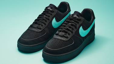 An image that illustrates this article Nike x Tiffany & Co to release Air Force 1 1837 trainers in March