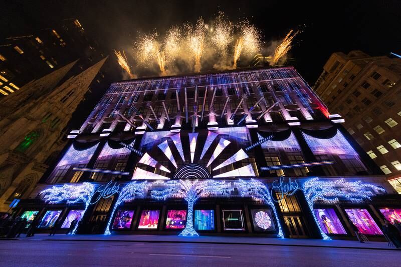 The Saks grand finale featured a fireworks display. Photo: BFA