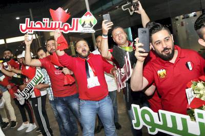 Syria’s national team landed in Sharjah as they prepare to take the stage for the AFC Asian Cup UAE 2019 after missing out on the previous edition in Australia.