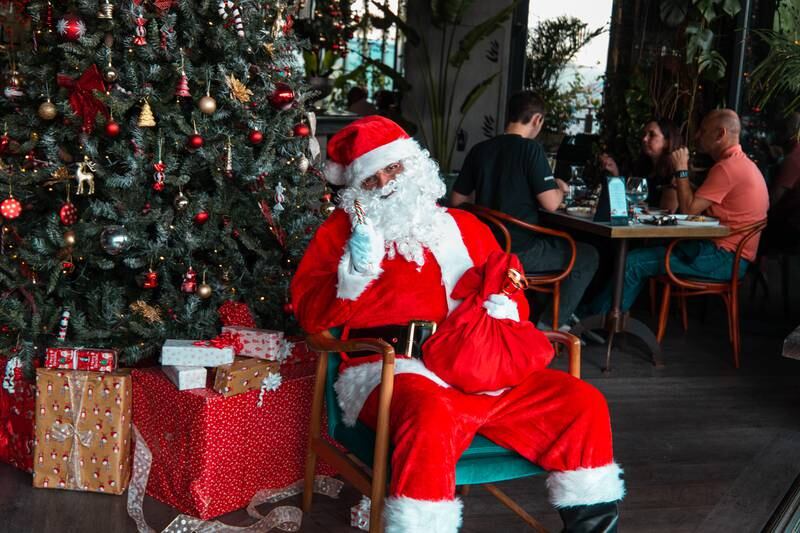 Santa Claus will be making an appearance at The London Project during its Christmas Day brunch. Photo: The London Project