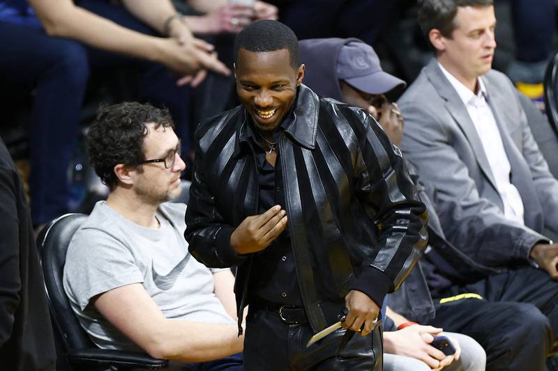 Star agent Rich Paul in Los Angeles. AFP