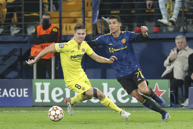 Juan Foyth, 6 - Was a fantastic aerial presence for Villarreal but let himself down by giving the ball away in the lead-up to the second goal. AP