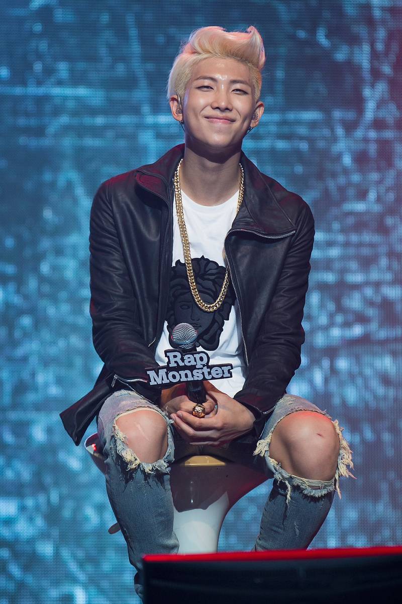 RM of BTS released Wild Flower as a solo artist. It featured Youjeen. Getty Images