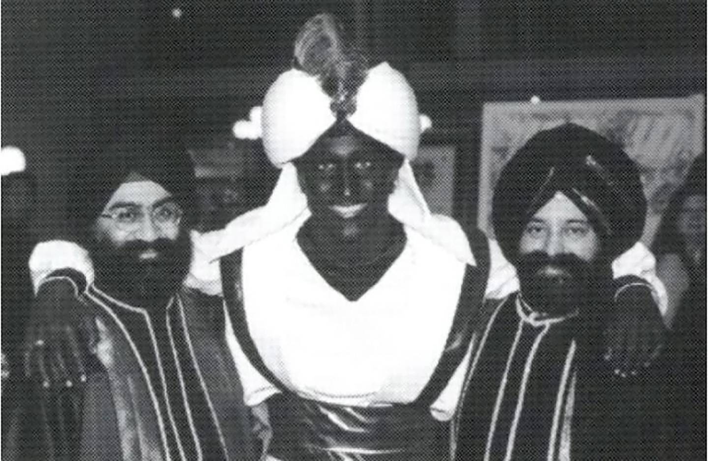 Justin Trudeau in one of a number of blackface photos that have been leaked to the public. Courtesy West Point Grey Academy