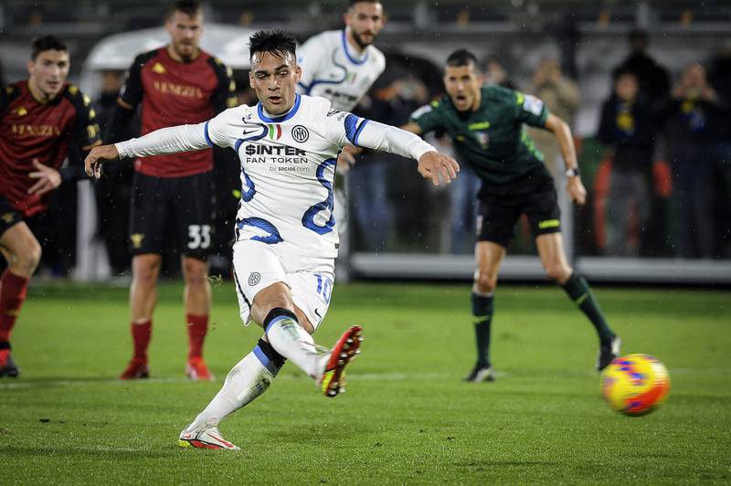 =21) Lautaro Martinez (Inter Milan/Argentina) AFP