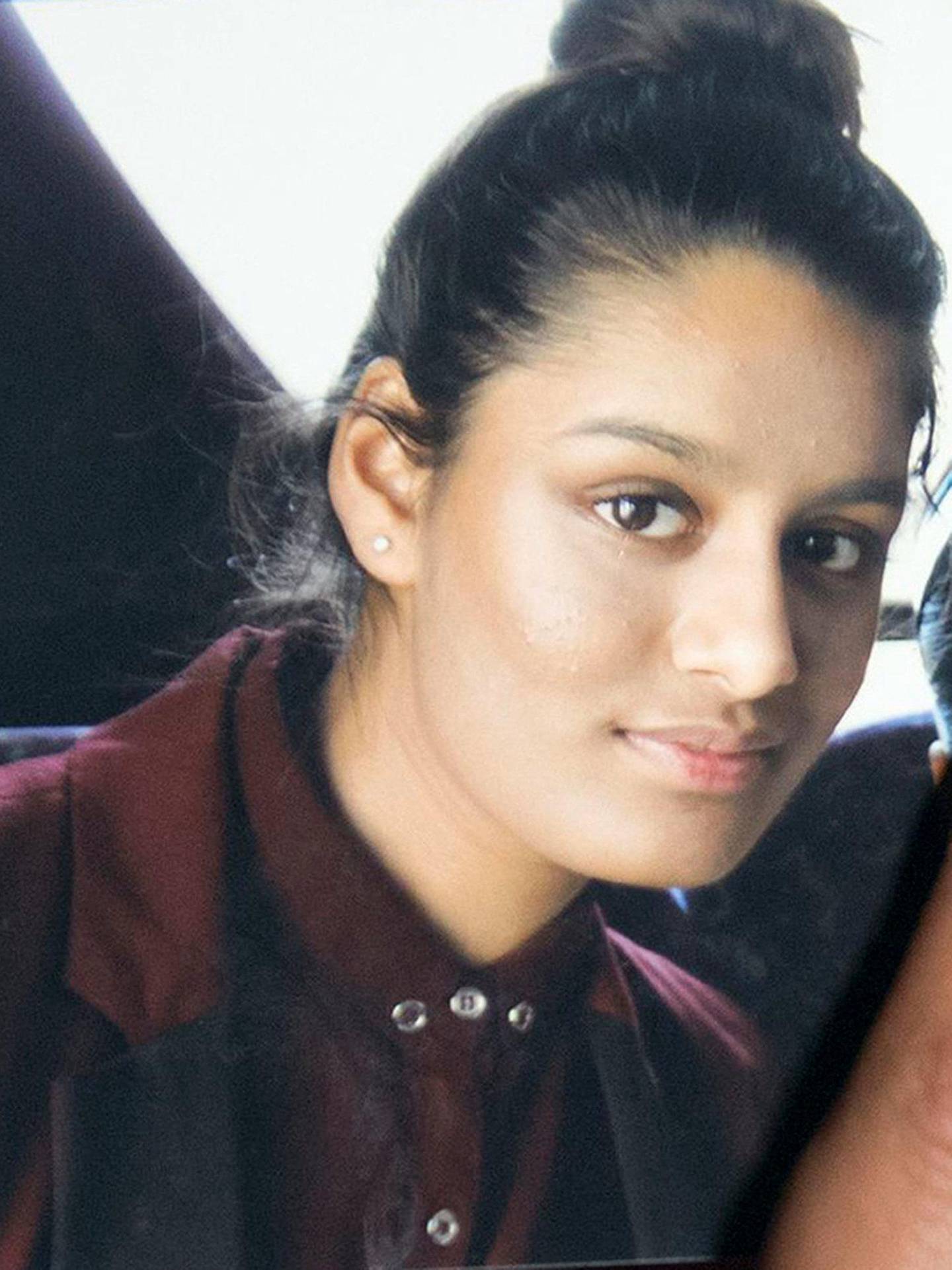 Undated file photo of Islamic State bride Shamima Begum who said she regrets speaking to the media and wishes she had found a different way to contact her family.