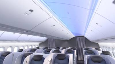 Inside Boeing's new 777X. Courtesy Boeing