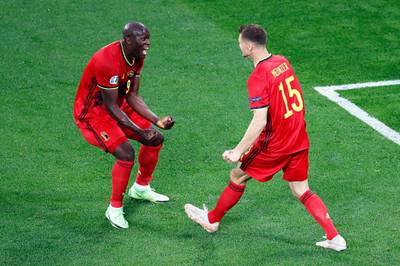June 12, Group B: Belgium 3-0 Russia. AFP