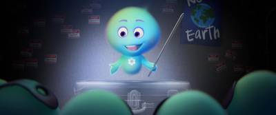 In Pixar Animation Studios’ “22 vs. Earth,” new soul 22 (voice of Tina Fey) defies the rules of The Great Before and refuses to go to Earth, enlisting other new souls in her attempt at rebellion. Set before the events of Disney and Pixar’s “Soul,” “22 vs. Earth” is directed by Kevin Nolting and produced by Lourdes Alba. © 2021 Disney/Pixar. All Rights Reserved.
