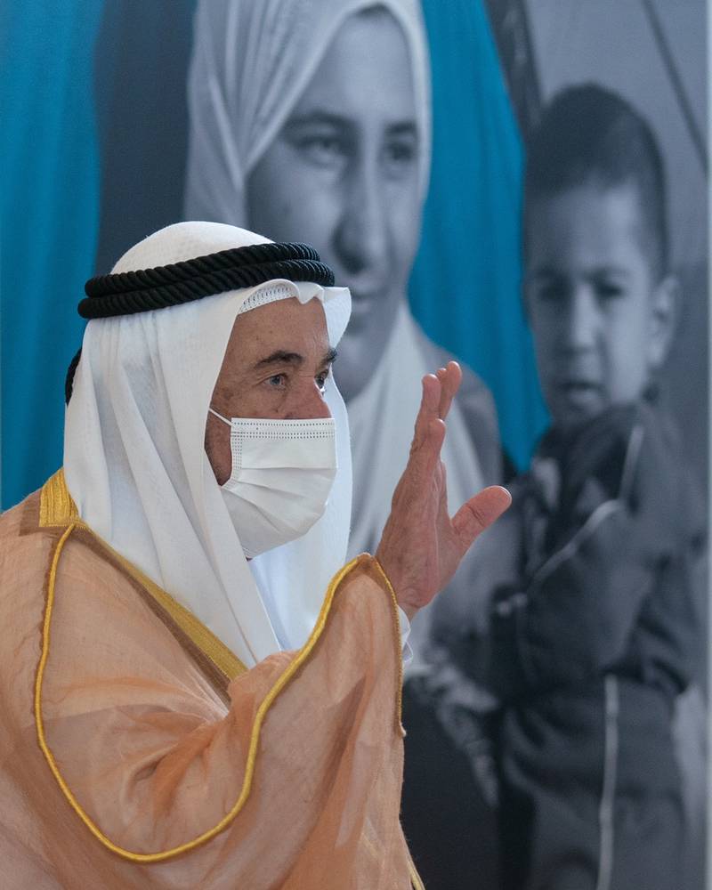 Sheikh Dr Sultan bin Muhammad Al Qasimi, Ruler of Sharjah, at the awards ceremony. Photo: Sharjah Media Council