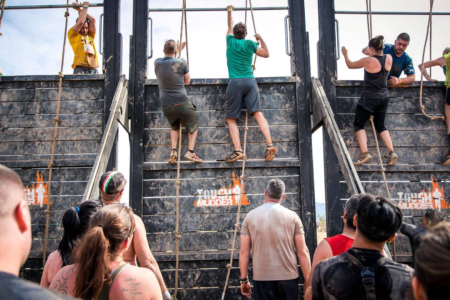 Tough Mudder will be taking place in Abu Dhabi for the first time. Courtesy Tough Mudder