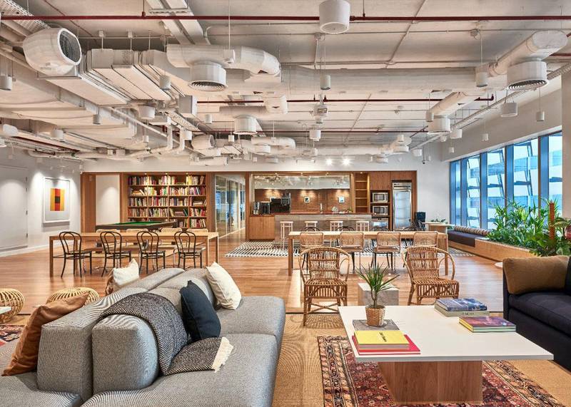 WeWork's office location in Abu Dhabi.