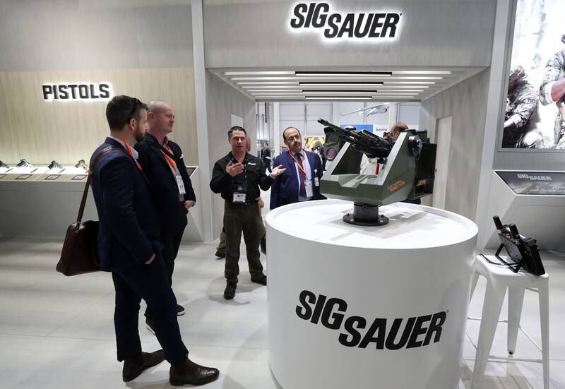  Sig Sauer presents its remote weapons station