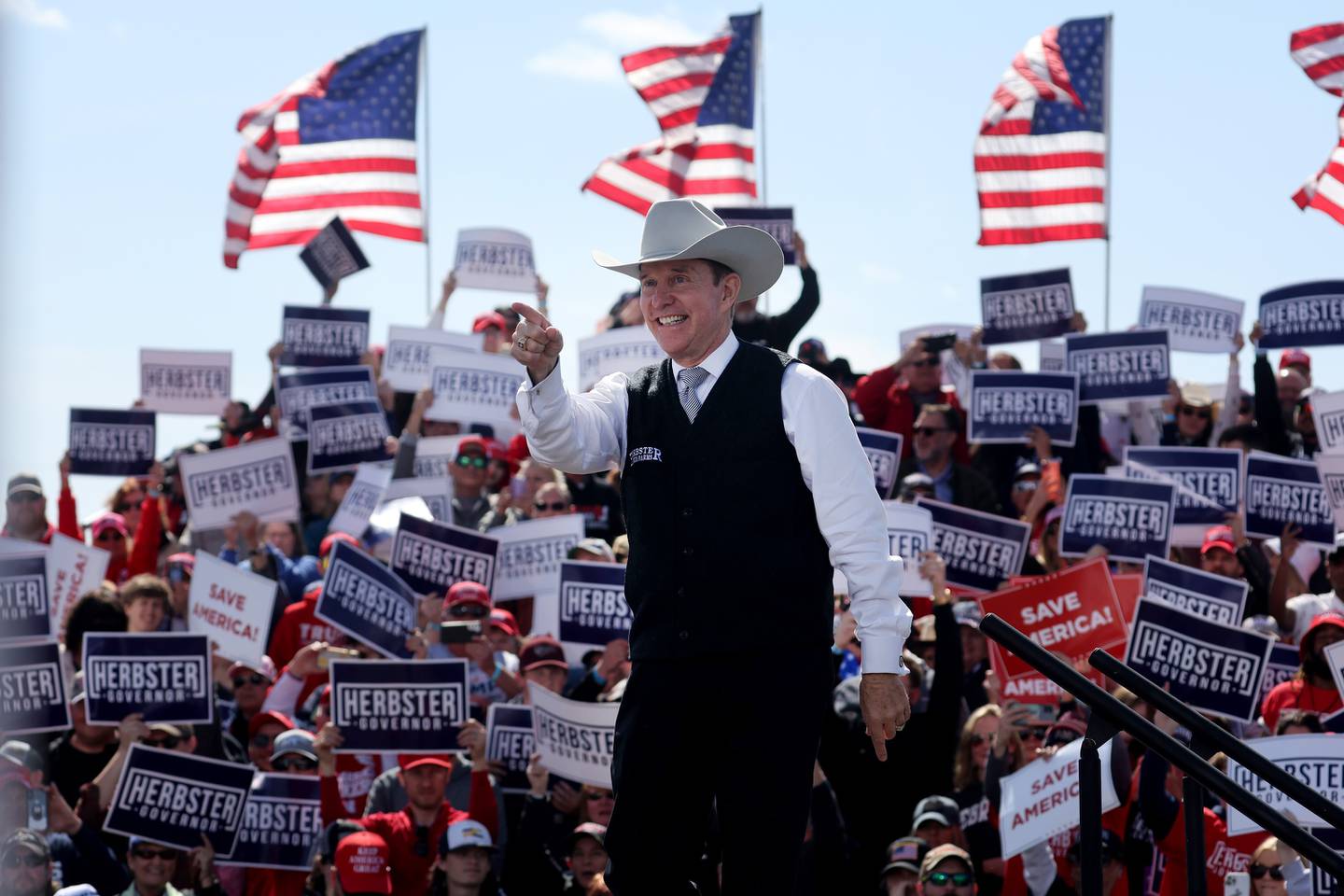 Nebraska governor hopeful Charles Herbster lost his Republican primary race despite former US president Donald Trump's endorsement. AFP