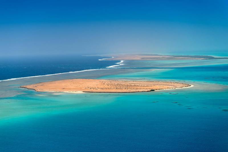 Located between the coastal cities of Umluj and Al Wajh, the Red Sea will is also being developed for Saudi tourism. Courtesy SCTH