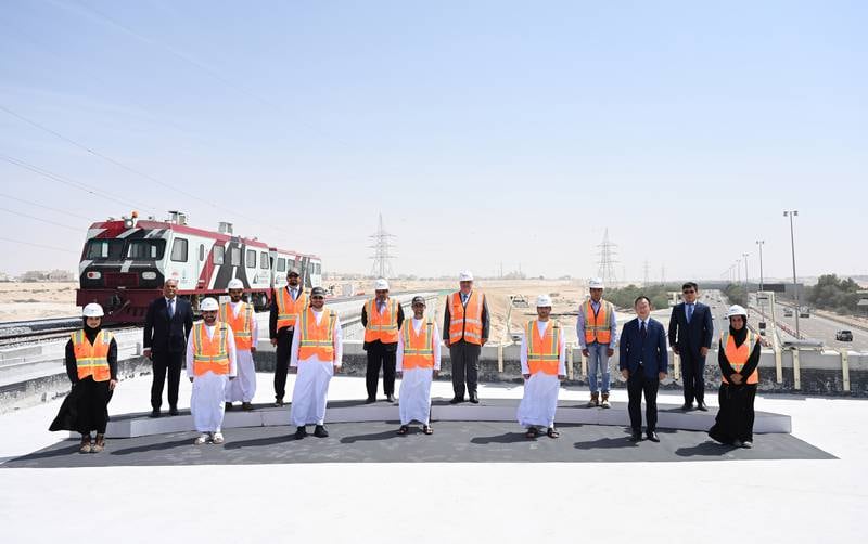 The Etihad Rail project will help to connect the country, eventually spanning 1,200 kilometres of the UAE, from the Saudi Arabian border to Oman