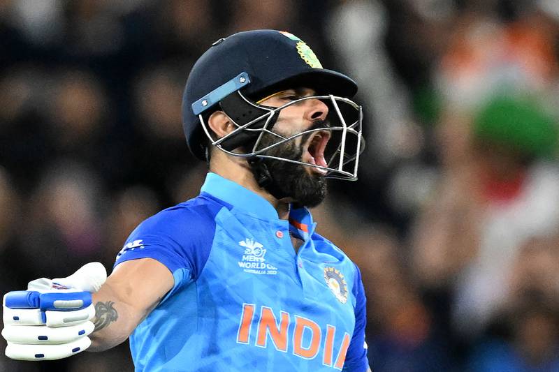 Virat Kohli: 10. Without doubt the greatest T20 innings Kohli has played. Soaked up the pressure with Pandya and took the chase to the end, even when 48 was needed from 18 balls. His six down the ground off Rauf is one of the finest ever under pressure. AFP