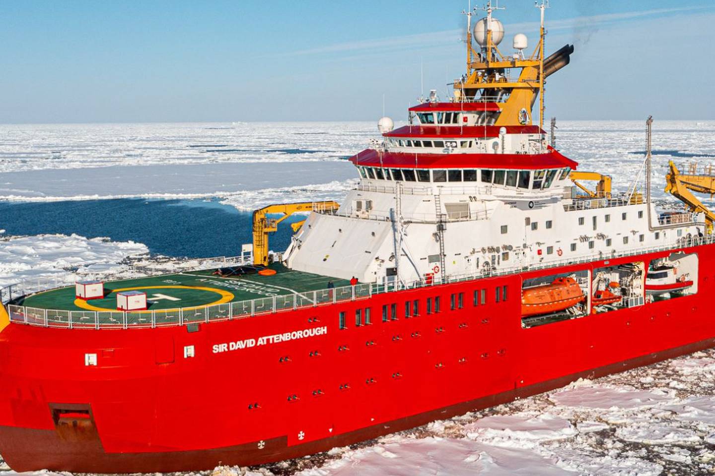 Take a look inside the UK's floating polar research laboratory