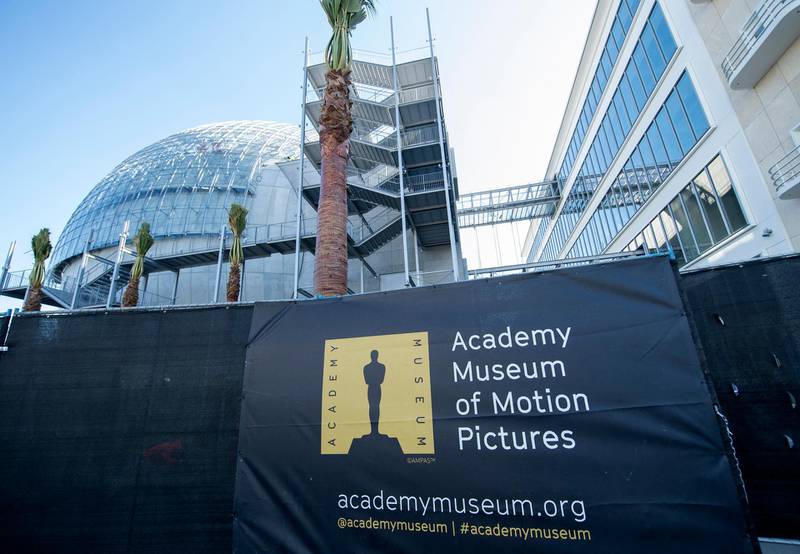General view of the Academy Museum during the Academy Museum of Motion Pictures in Los Angeles, California on February 7, 2020. (Photo by VALERIE MACON / AFP)