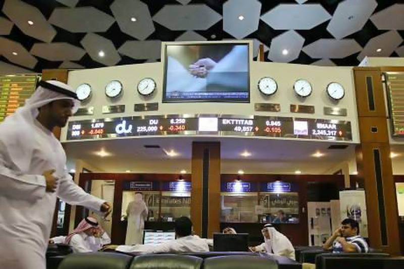 Banks and financial institutions, such as the Dubai Financial Market, will work Monday to Friday. EPA