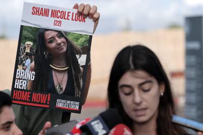 The family of Shani Louk say she was killed by Hamas militants while attending the Nova music festival in Israel. AFP