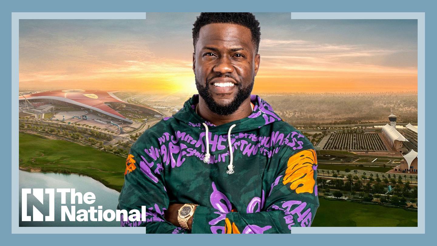 Kevin Hart is Yas Island's first chief island officer. Wam