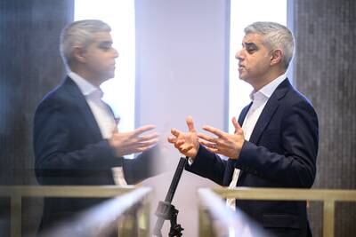 Mr Khan says the decision to expand Ulez was 'very difficult and not something I took lightly'. Getty Images