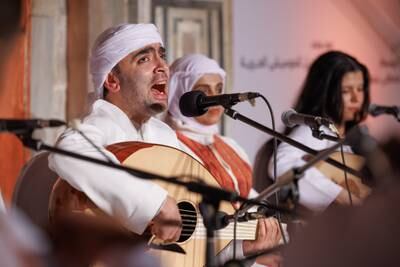 The Asil Ensemble, led by Mustafa Said. All photos: The Arabic Language Centre