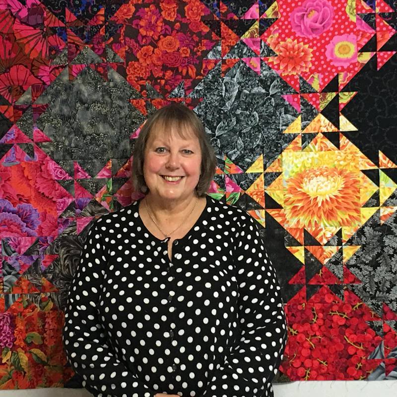 Australian quiltmaker Jenny Bowker depicts scenes from the many countries where she has lived with her husband, an Australian diplomat, on her quilts - including Syria, Egypt and Jordan. She has also staged exhibitions where Middle Eastern artisans traditional works have been sold. She was named as an officer in the Order of Australia in the 2018 Queen’s birthday honours for services to Australia-Middle East cultural relations and for her role in preserving traditional crafts.