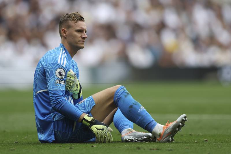 FULHAM RATINGS: Bernd Leno – 7. Leno was equal to most things thrown at him in the early stages, but he was unable to keep out the goals of Hojbjerg and Kane. AP
