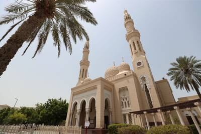 Jumeirah Grand Mosque in Dubai. Chris Whiteoak / The National