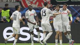 Osimhen and Di Lorenzo ease Napoli to victory at Eintracht Frankfurt