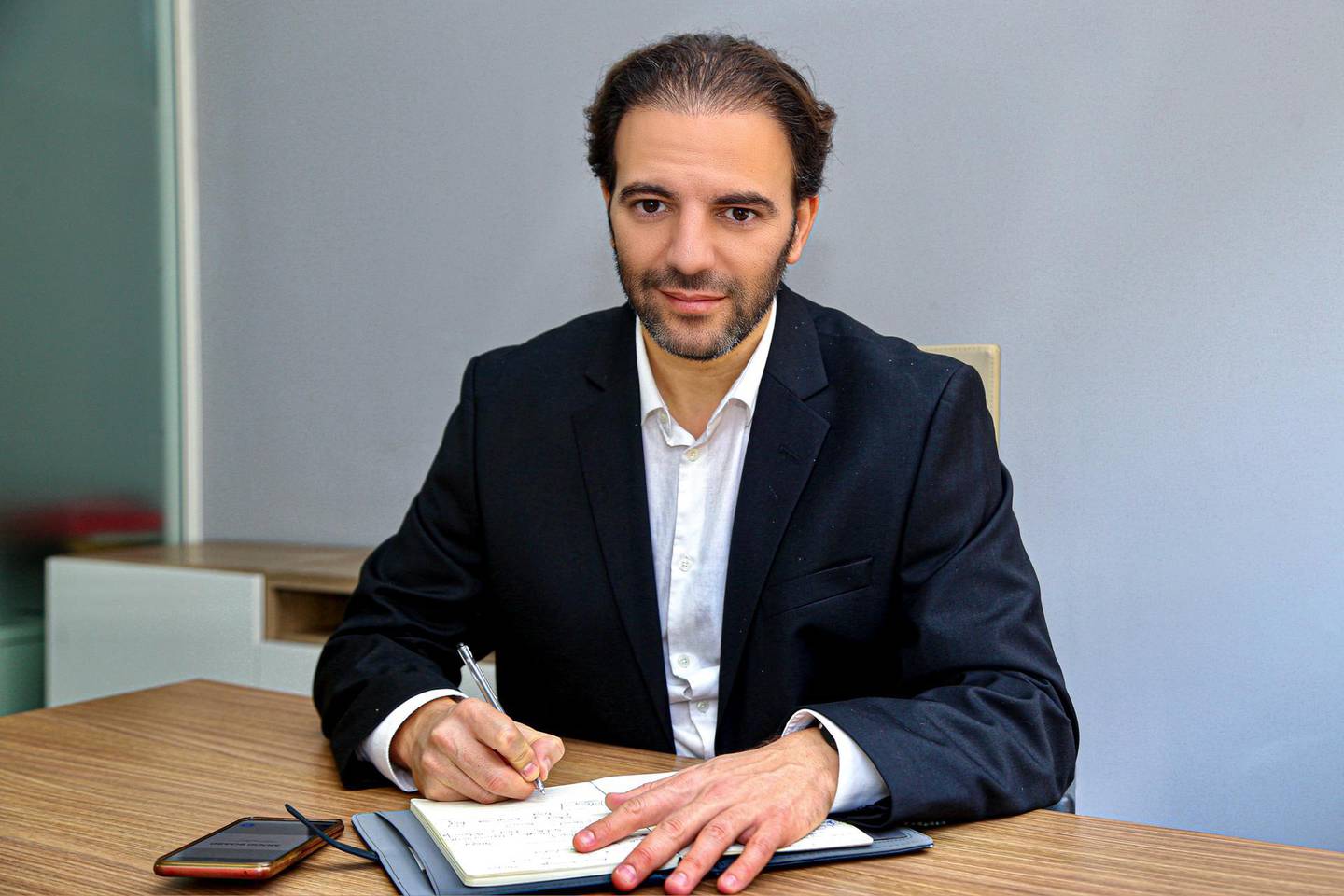 Mehdi El Amine Fichtali, founding partner and chief executive of FinaMaze, says there is a big gap in the wealth and asset management industry in the UAE and beyond when it comes to the category of the sub-$1-million investor. Courtesy: FinaMaze