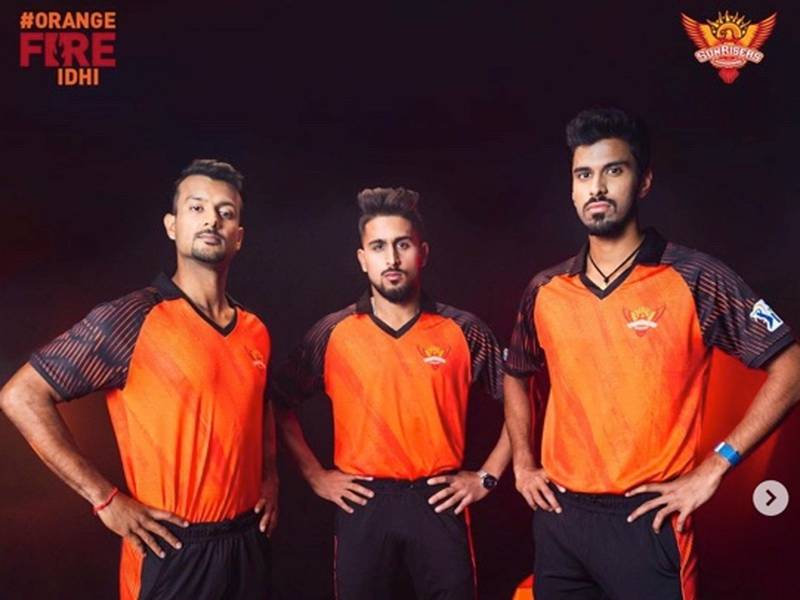 Sunrisers Hyderabad's new jersey for IPL 2023. Photo: @sunrisershyd / Instagram
