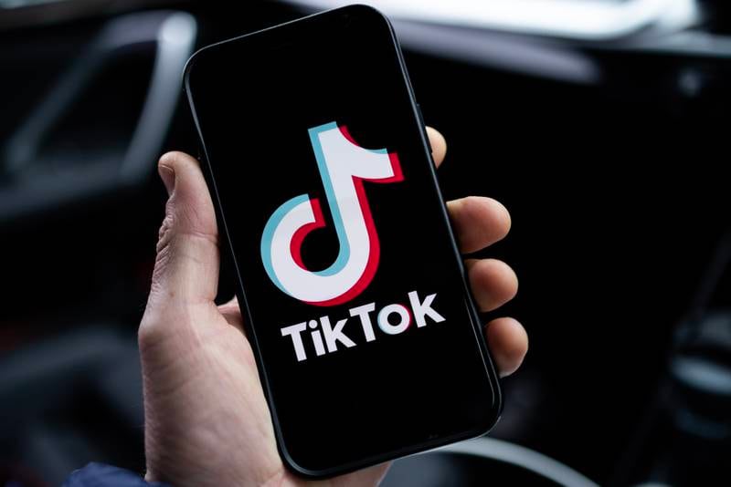 The UK government has banned TikTok on ministers' phones. Getty