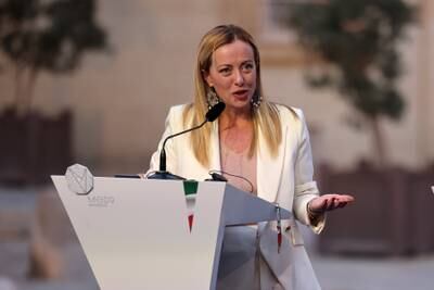 Italian Prime Minister Giorgia Meloni's government is focusing on increasing its revenues through privatisation of state-owned companies. EPA