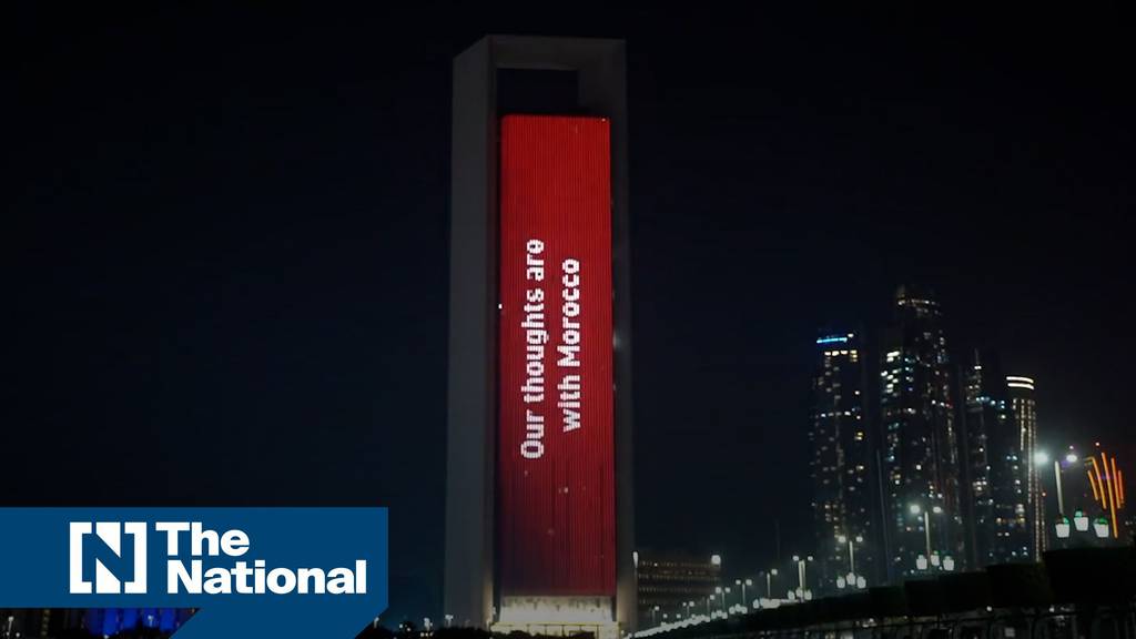 UAE landmarks light up in solidarity with earthquake-hit Morocco