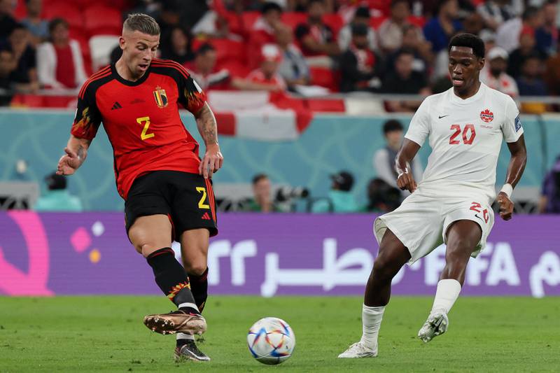 Toby Alderweireld, 6: Thankful to see his attempted clearance bounce out for a goal kick under pressure from Johnston. Given an earful by De Bruyne for hoofing the ball straight to Borjan, but assisted the opener with virtually his next touch, albeit fortuitously. AFP