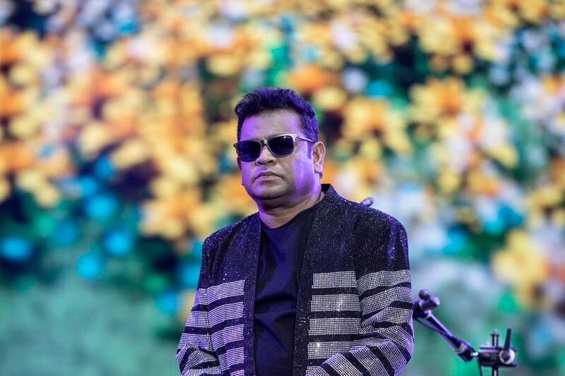 Oscar-winning composer A R Rahman. Expo 2020 Dubai