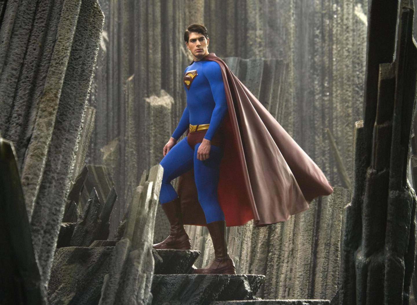 Brandon Routh in Superman Returns. Courtesy Warner Bros.