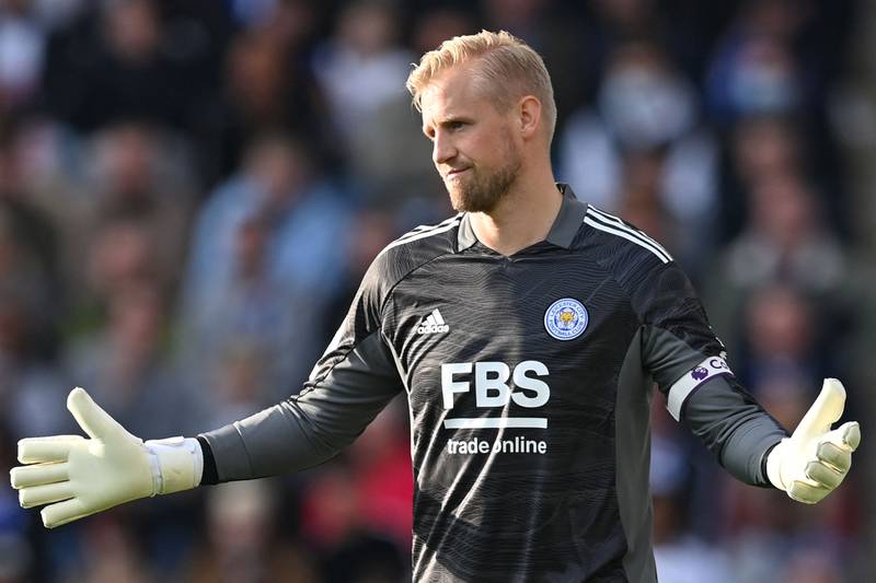 LEICESTER CITY RATINGS: Kasper Schmeichel, 6 -- Produced several solid saves and couldn’t do much for either of United’s goals which were both good finishes. AFP