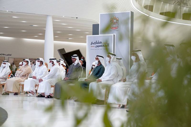 Sheikh Mohammed said the project would cost Dh50 billion.