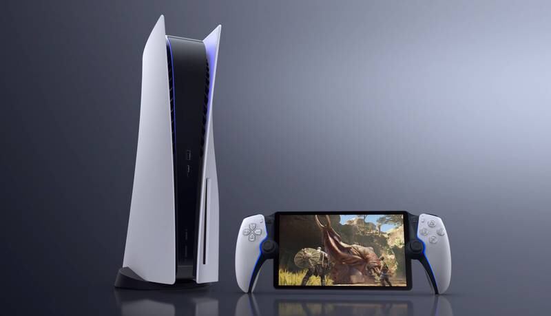 Sony's new hand-held device, called Project Q. Photo: Sony Interactive Entertainment