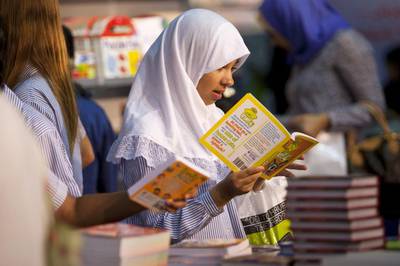 Sharjah’s efforts are part of a broad drive to foster a culture of reading nationwide and in the rest of the Arab world. Christopher Pike / The National