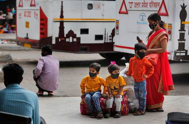 UAE residents are worried about the effect of rising Covid-19 cases might have on their families at home in India. AP