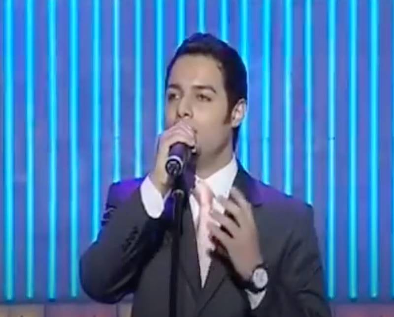 Palestinian singer Mohamed Lafi rose to fame after appearing on the 'SuperStar' talent show. YouTube