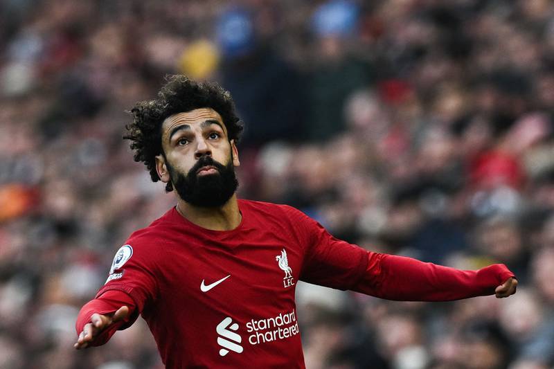 Mohamed Salah 5 - Ineffective for most of the game against Marc Cucurella. That’s now just one goal in the last six matches for the Egyptian. AFP