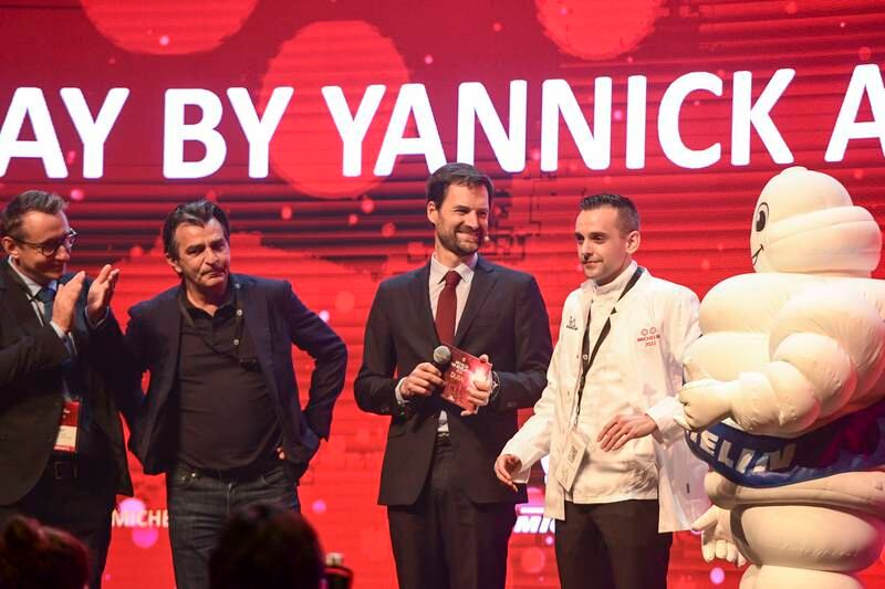 Two Michelin stars for Stay by Yannick Alleno. Khushnum Bhandari / The National